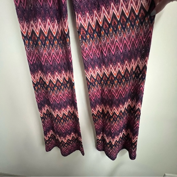 New Trina Turk Jet Set Jungle Exploration Chevron Stripe Drawstring Jumpsuit XS - Picture 8 of 16